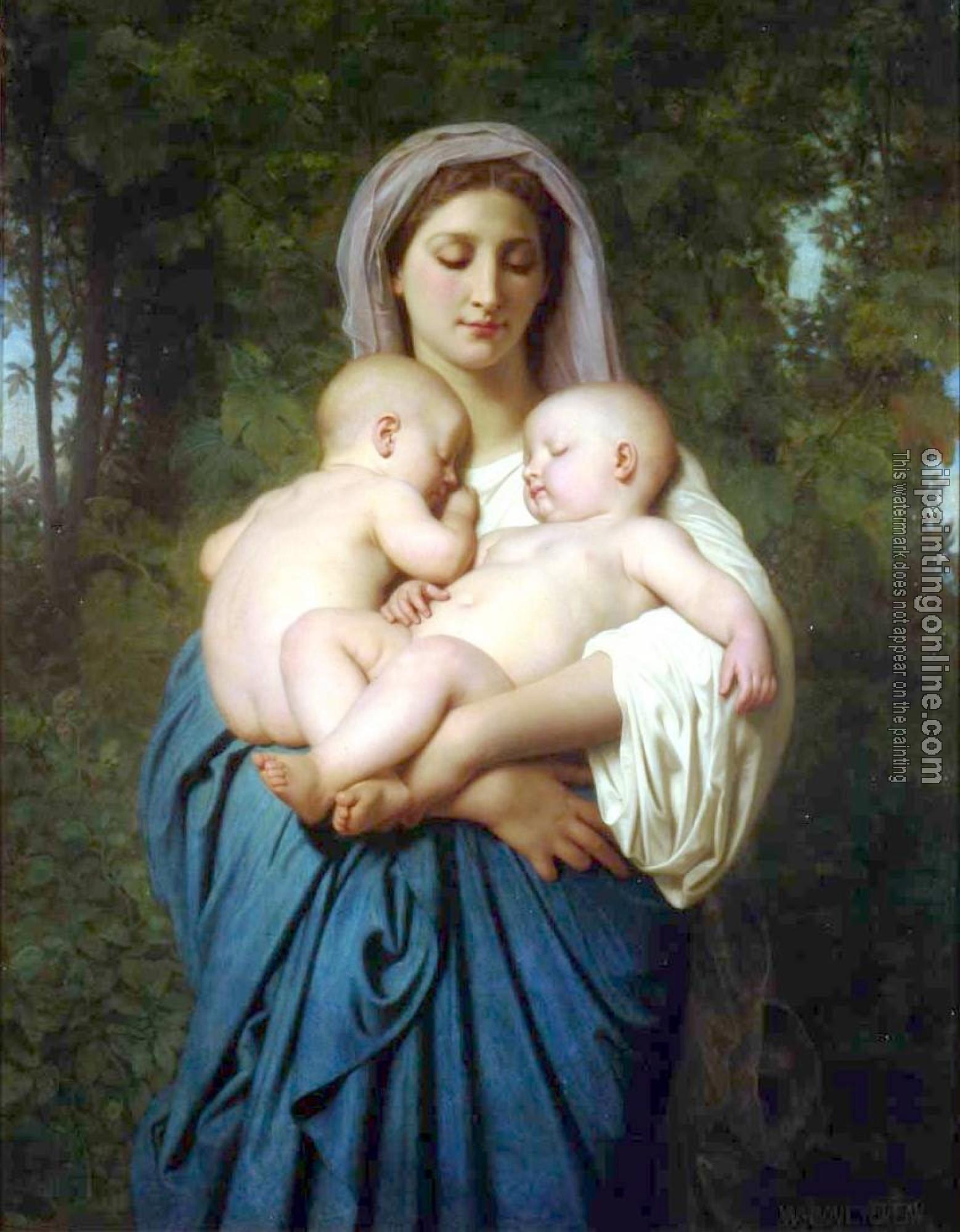 Bouguereau, William-Adolphe - La Charite( Charity)